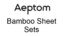 Bamboo Bed Sheets set logo