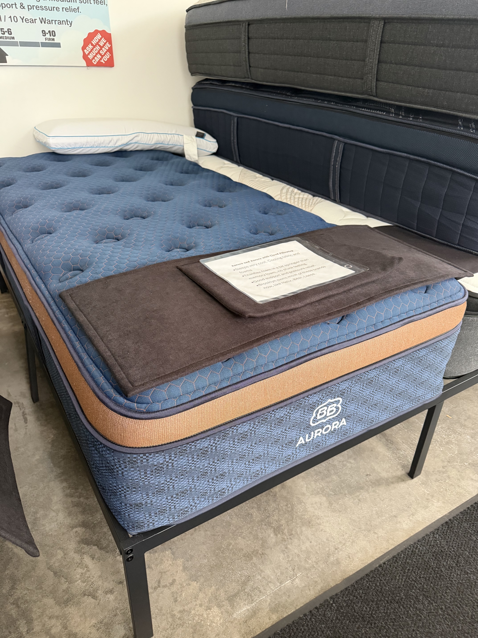 Brooklyn Bedding Aurora Luxe mattress